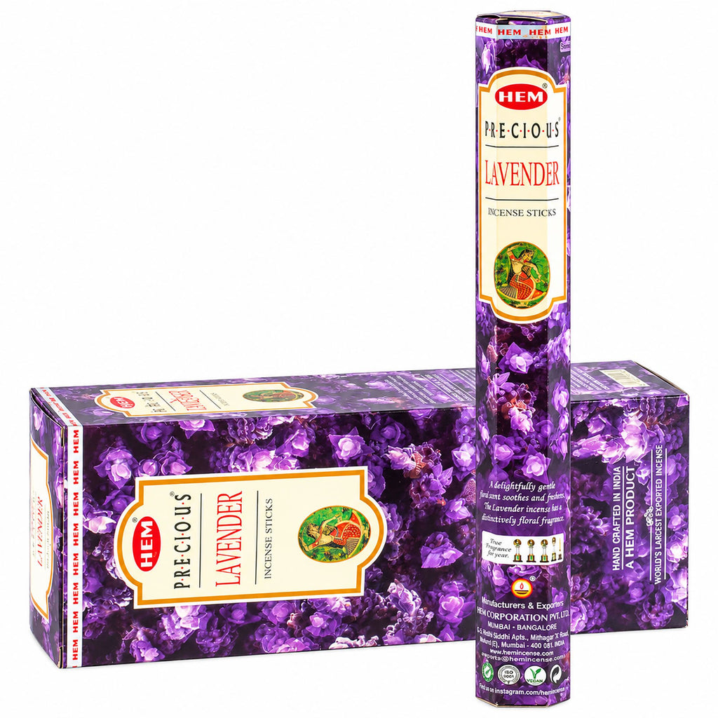 HEM Precious Lavender Hexagonal Incense Sticks