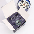 Scorpio Zodiac Crystal Candle with Gemstone Bracelet – view 6