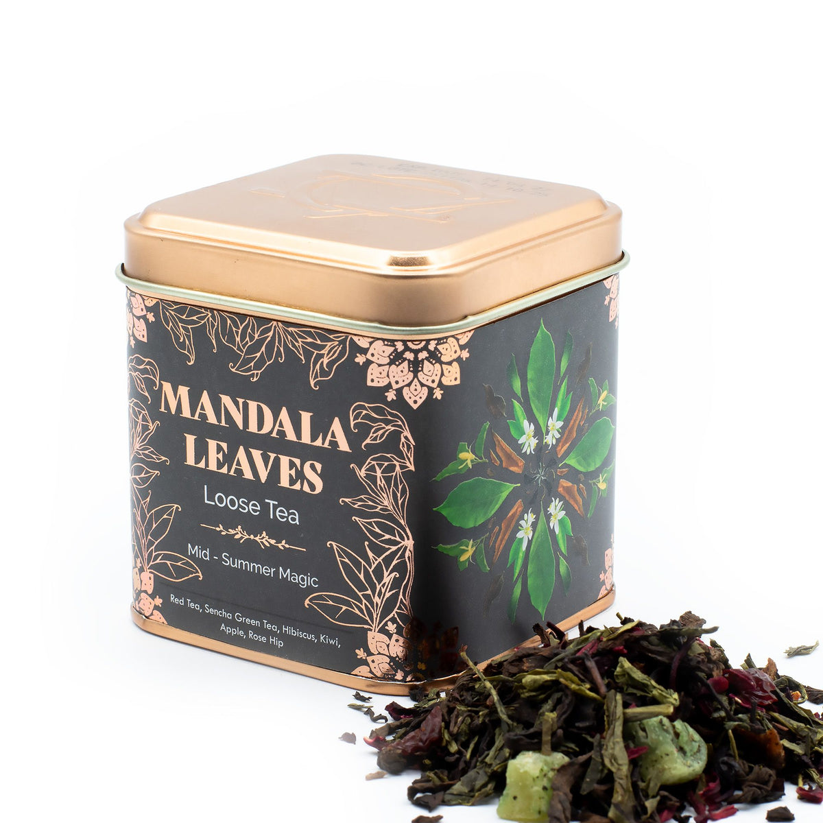Mid-Summer Magic Fruity Red & Green Tea Tin 50g – view 8