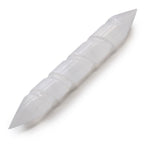 Selenite Spiral Wand 16 cm - Pointed Both Ends – view 3