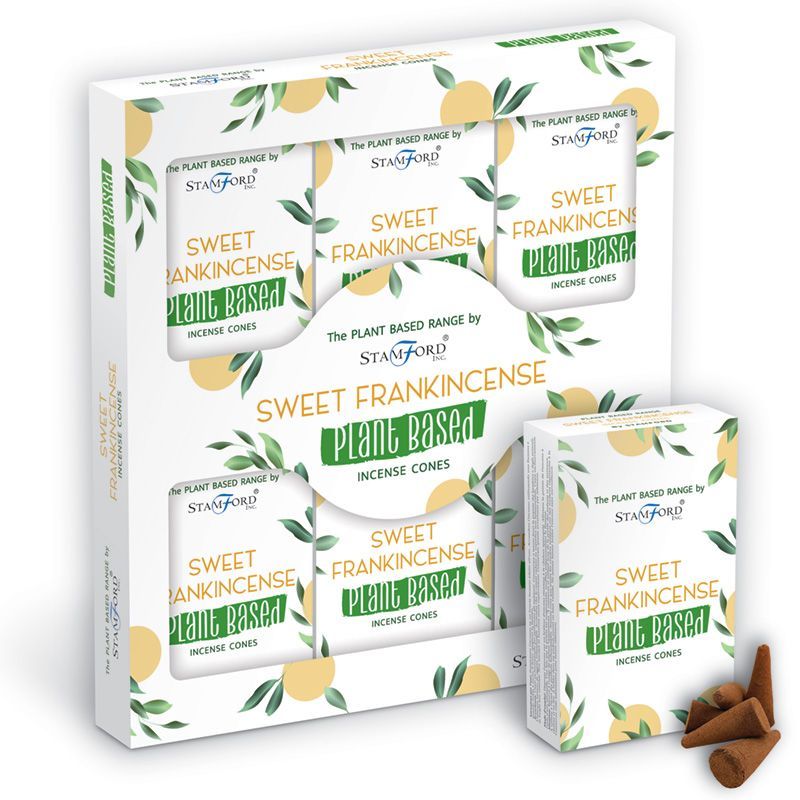 Stamford Plant Based Incense Cones - Sweet Frankincense, Pack of 12 – view 2