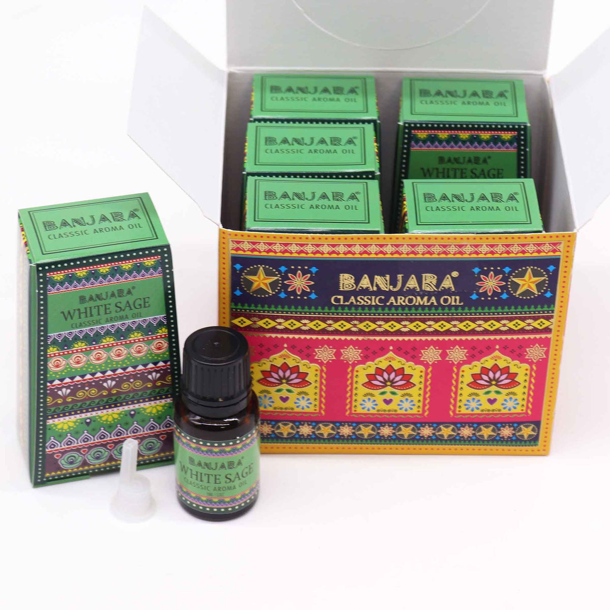 Banjara Fragrance Oil 10ml - White Sage