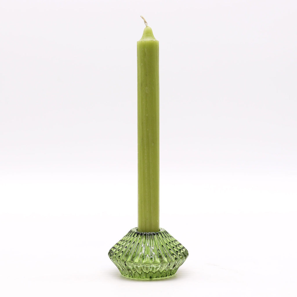 Set of 2 Flower Flip Candle Holders - Garden Jade – view 3