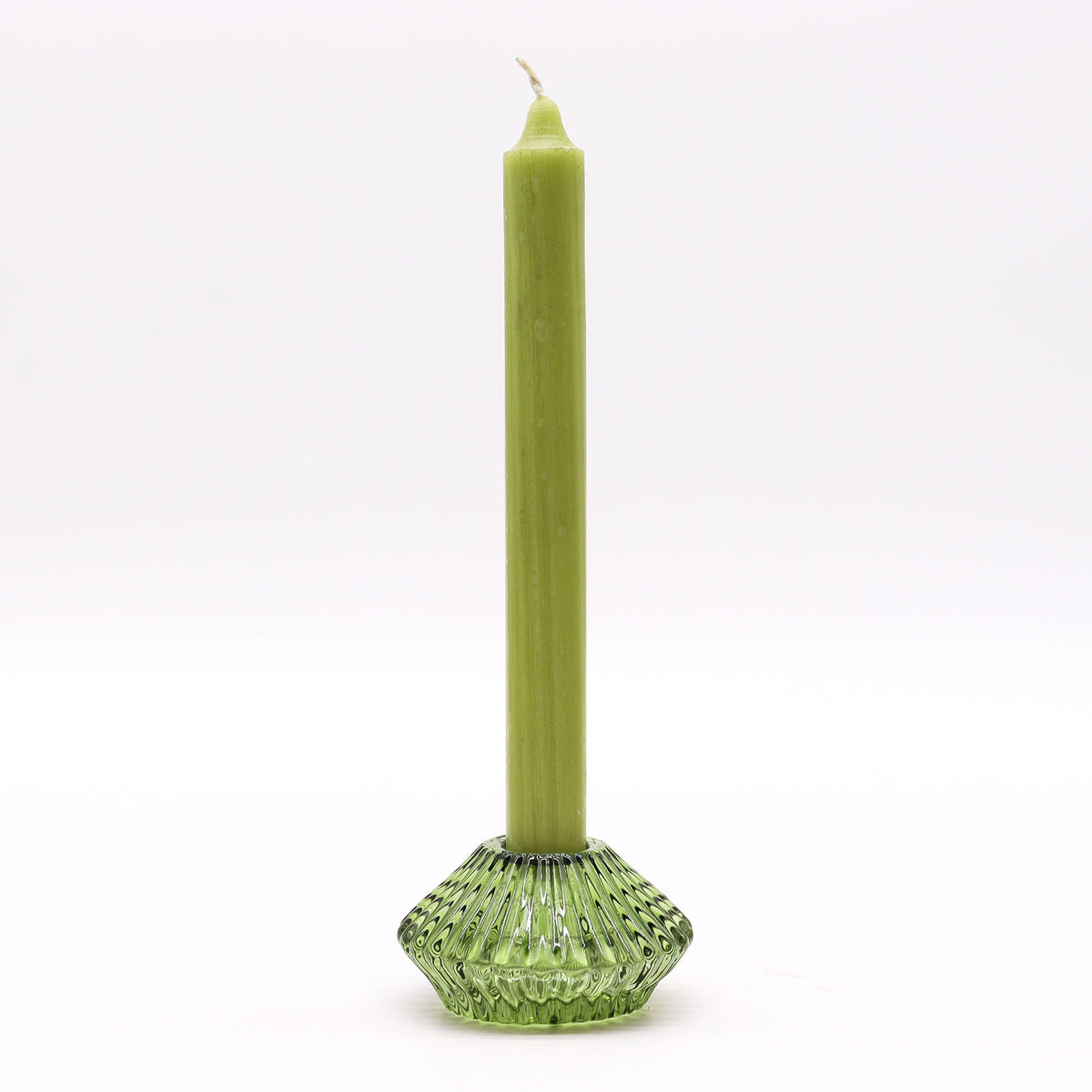 Set of 2 Flower Flip Candle Holders - Garden Jade – view 3