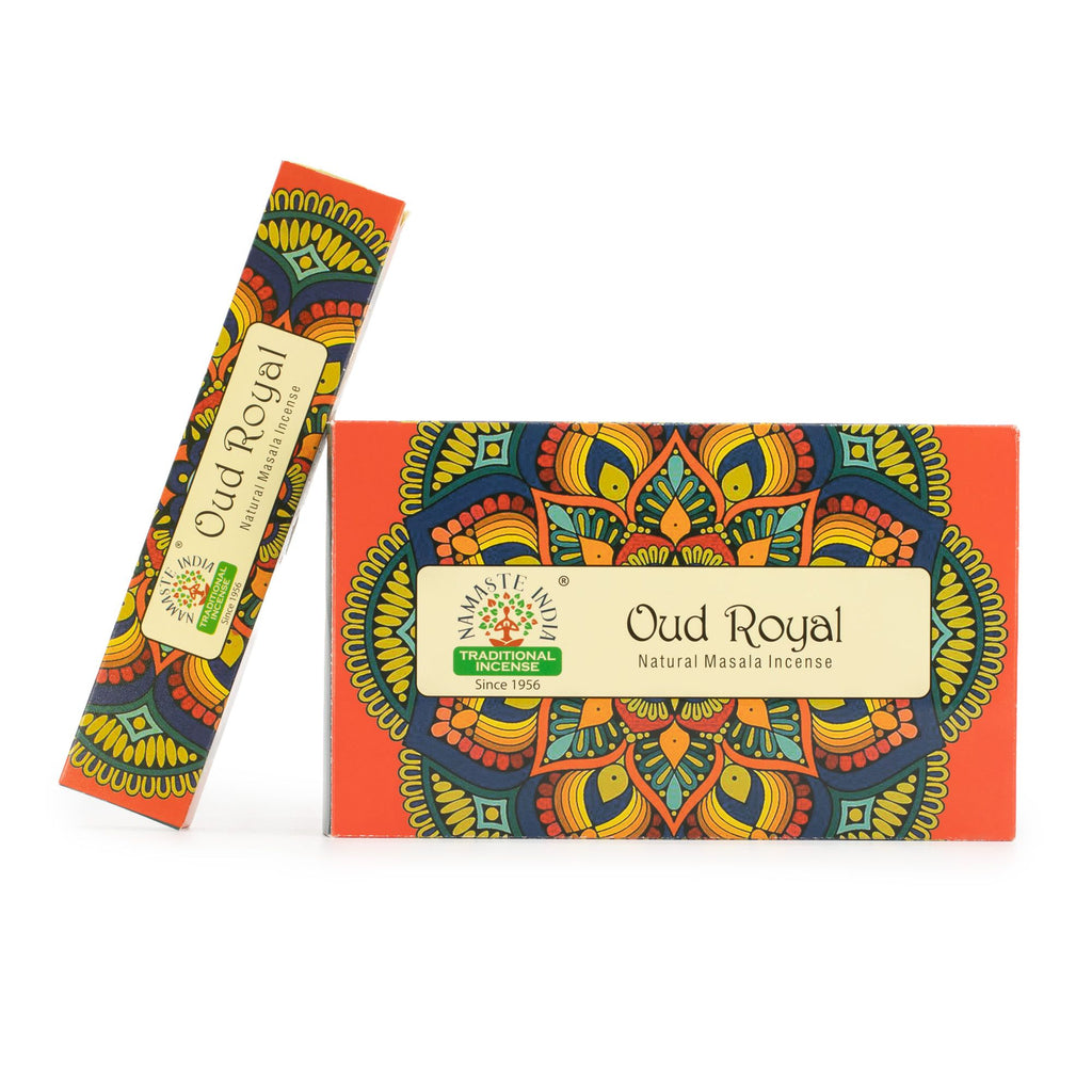 Namaste Mandala Masala Incense Sticks - Oud Royal – view 6