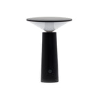 Touch Lamp, Black Mushroom Shape, USB-C Rechargeable