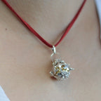 Silver Angel Bell Necklace - Magic - 18mm