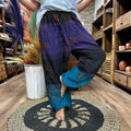 Yoga and Festival Pants - High Cross Himalayan Print, Purple