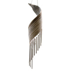 Coconut Leaf Wind Chime - Whitewash, 50 cm – view 5
