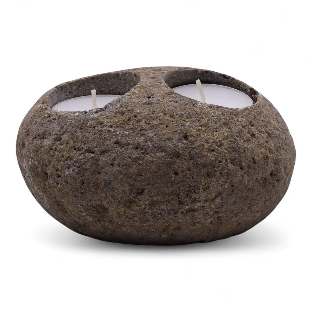 Riverstone Candle Holder - Double Nightlight – view 3