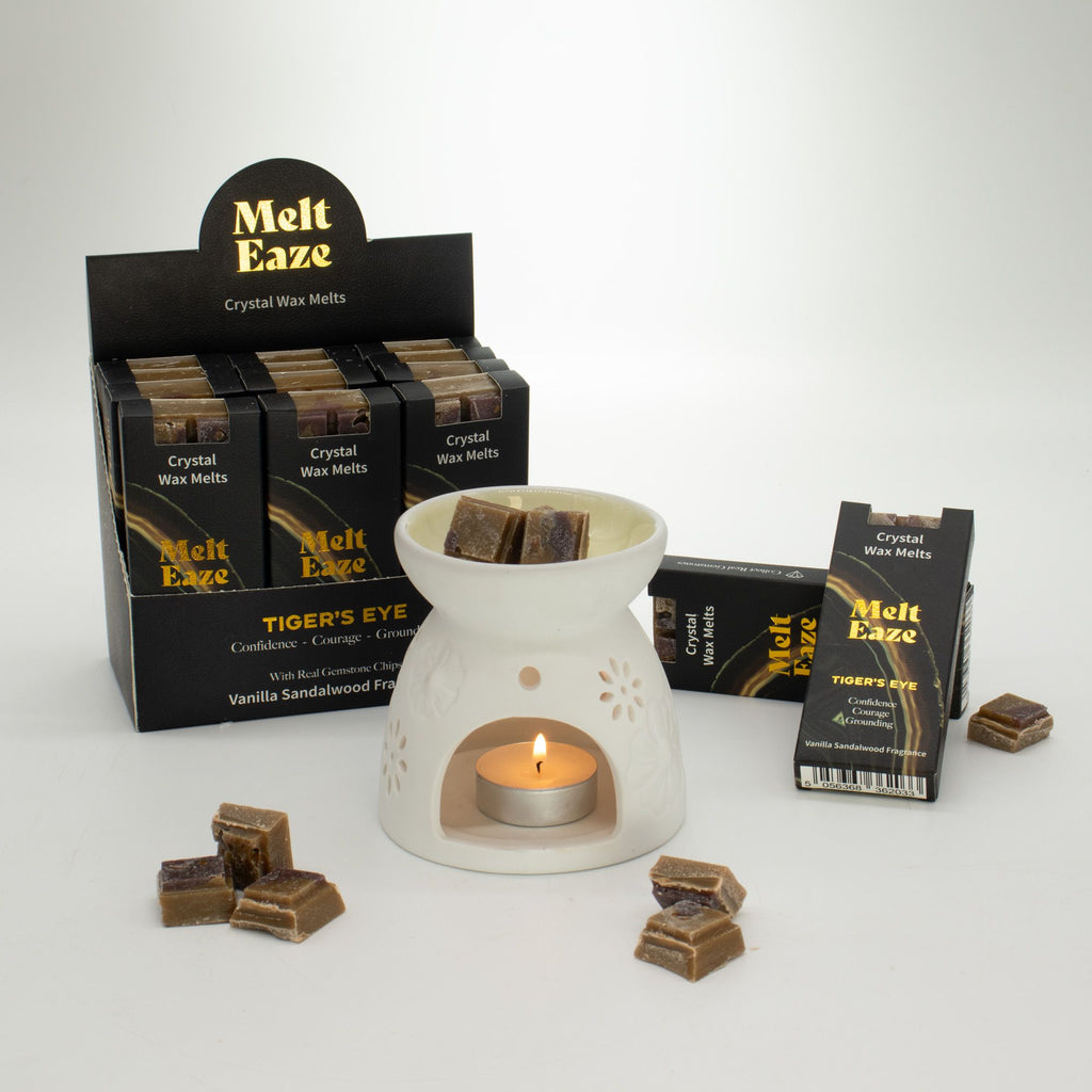 Tiger's Eye Wax Melts 50g - Vanilla Sandalwood