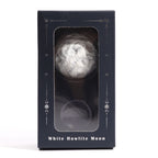 White Howlite Planet on Goldstone Stand - 40mm – view 6