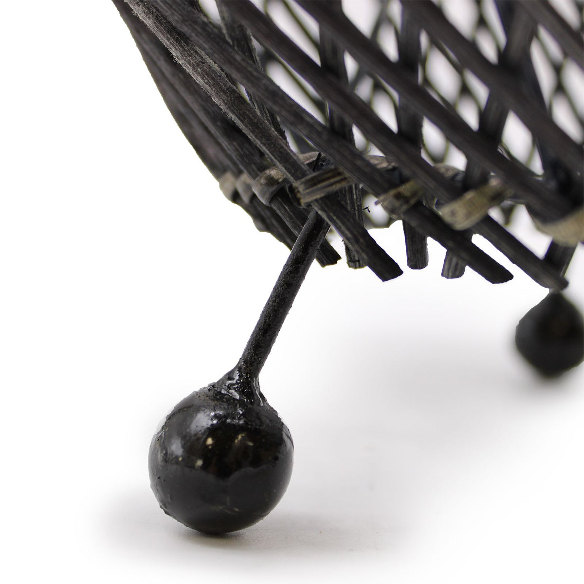 Rattan Table Lamp - Black – view 3