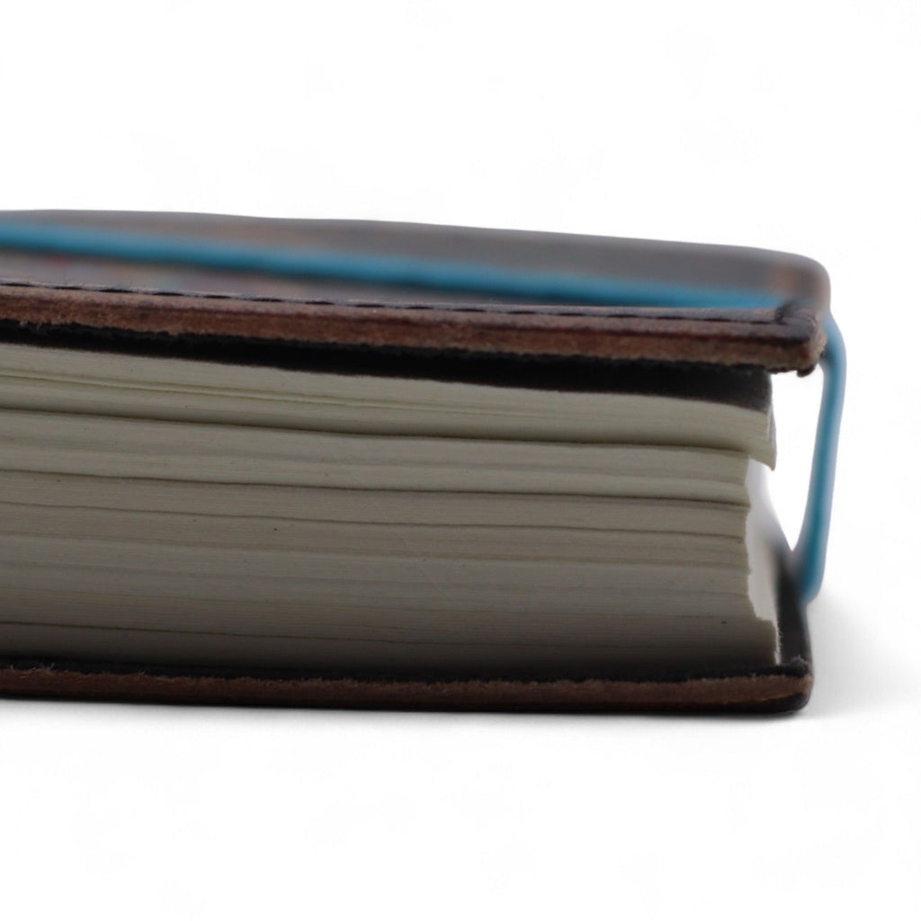 Leather Chakra Goddess Notebook, Aligned AF – 17.5x13 cm – view 5