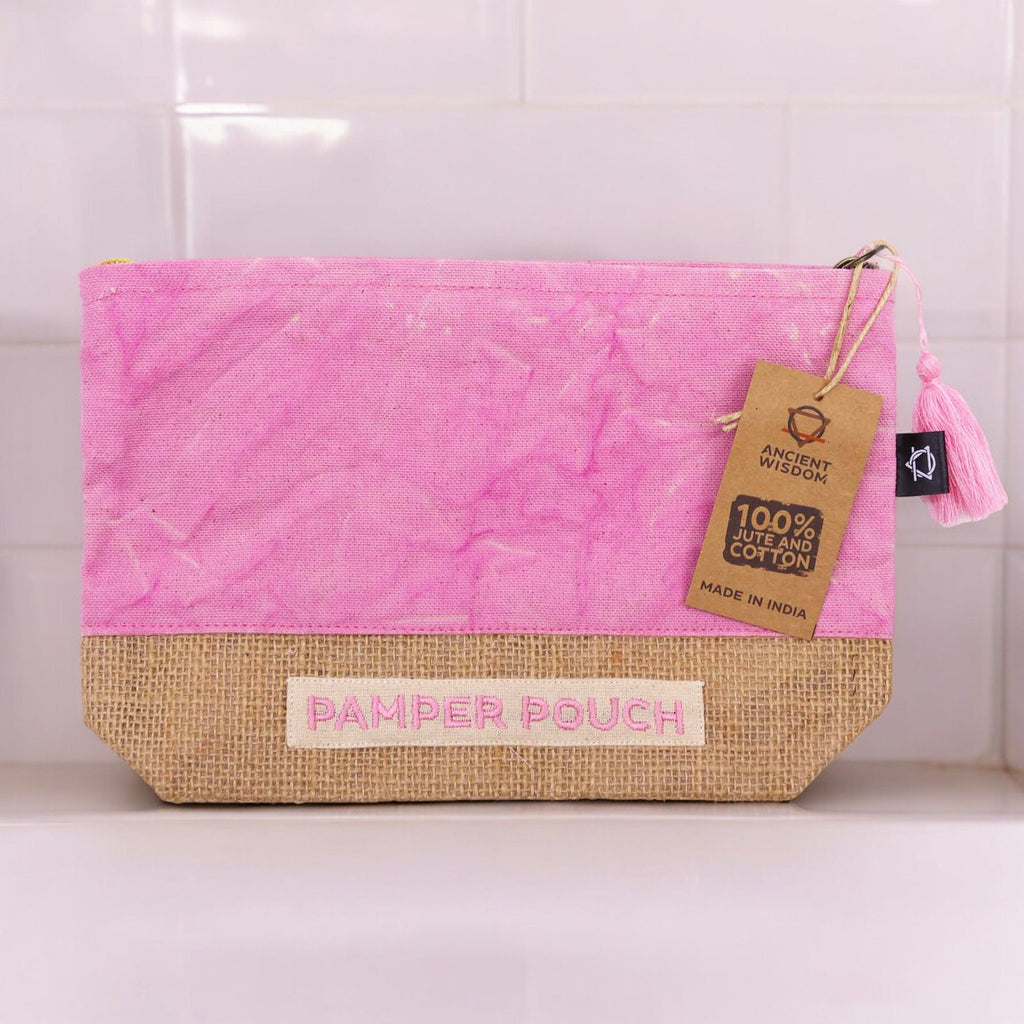 Pamper Pouch - Pink and Purple Stonewash – view 3
