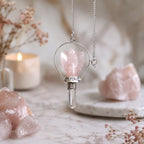 Angel Pendulum with Ring - Rose Quartz – view 3