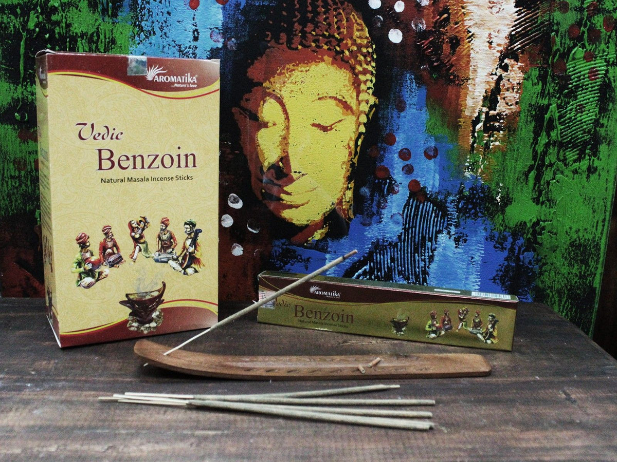 Aromatika Vedic Masala Incense Sticks - Benzoin – view 2