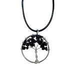 Tree of Life Pendant - Black Agate – view 5