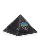 Small Orgonite Pyramid 5.5x4.5cm - Tree of Life, Black Tourmaline – view 2