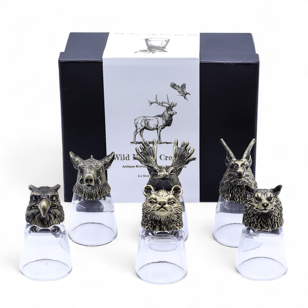 Wild Forest Creatures Shot Glass Set of 6 - 50 ml – view 10