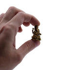 Brass Ganesha Miniature Statue - 30mm – view 2