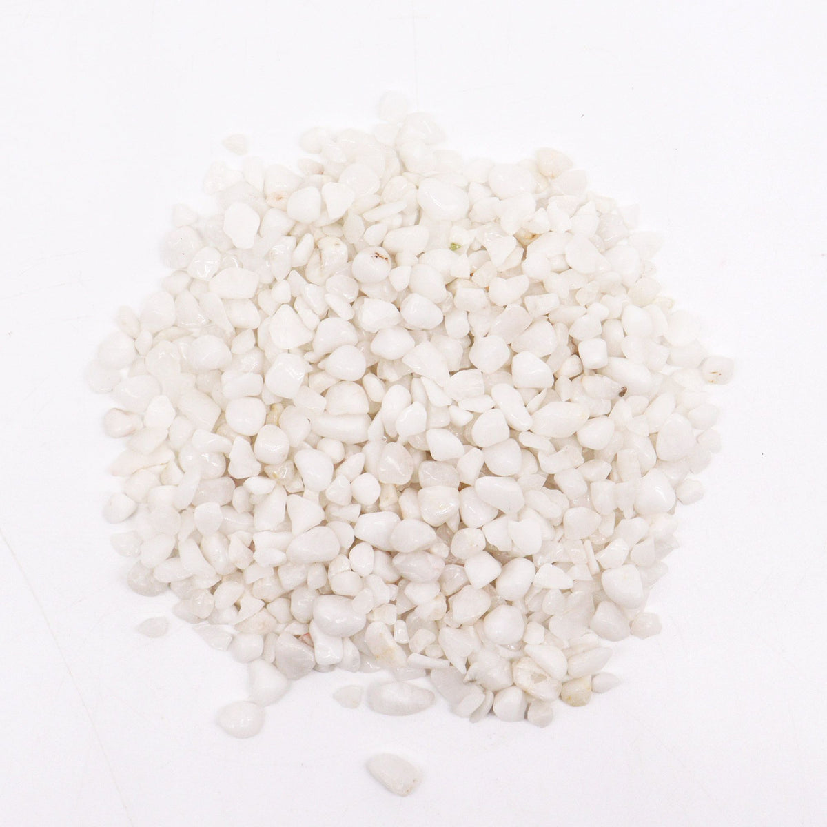 White Quartz Gemstone Chips - 1kg Bulk Bag – view 3