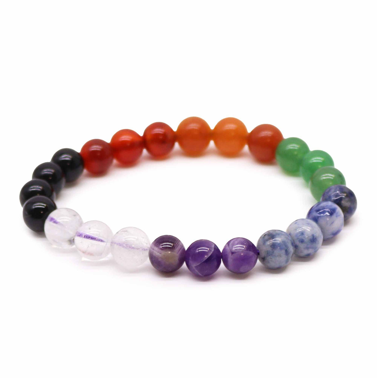 Power Bracelet - Seven Chakra Stones – view 3