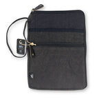 Stonewash Travel Laptop Pouch - Charcoal - 24x33cm – view 4