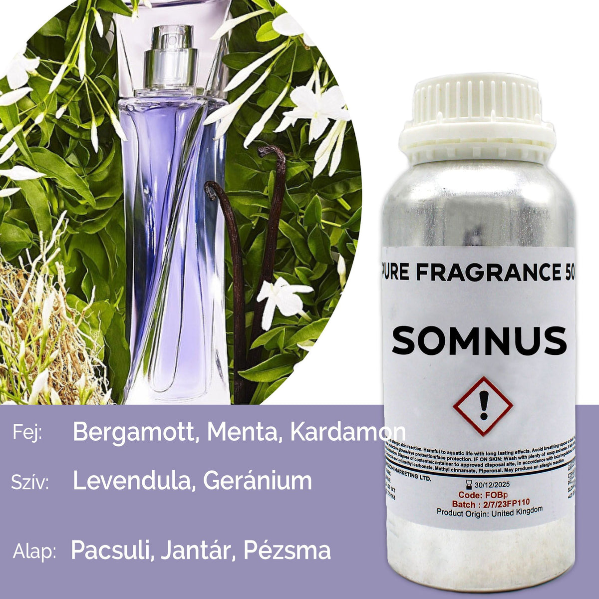 Somnus Pure Fragrance Oil - 500ml – view 3