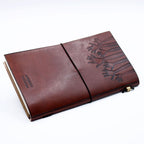 Leather Journal - True Friends - Brown (80 pages) – view 3