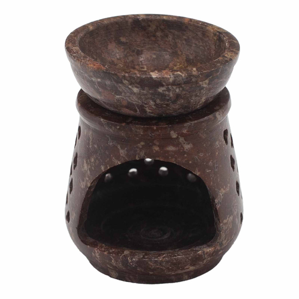 Small Soapstone Oil Burner 8cm - Classic – view 2