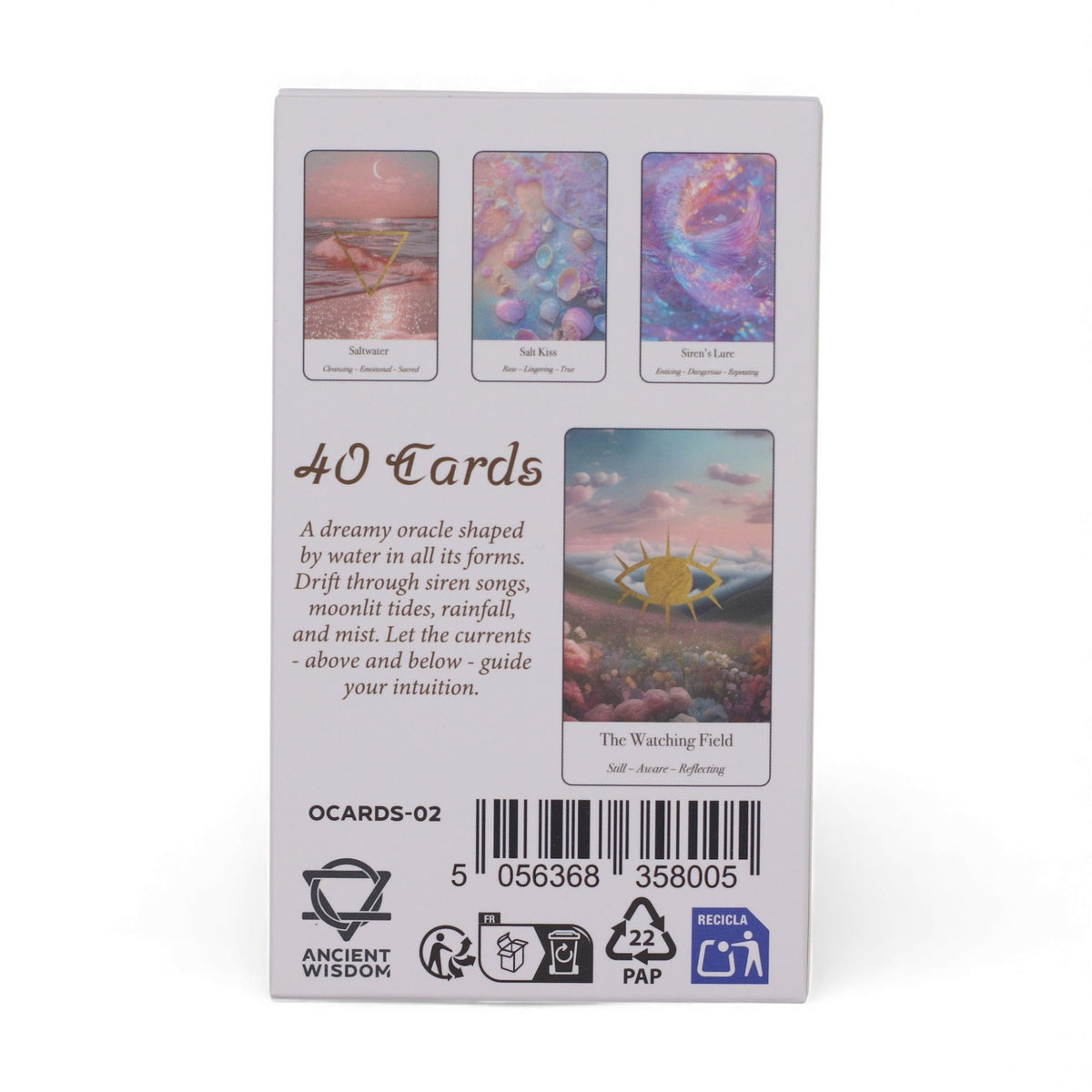 Ethereal Waters Oracle Cards - Sirens and Moonlight