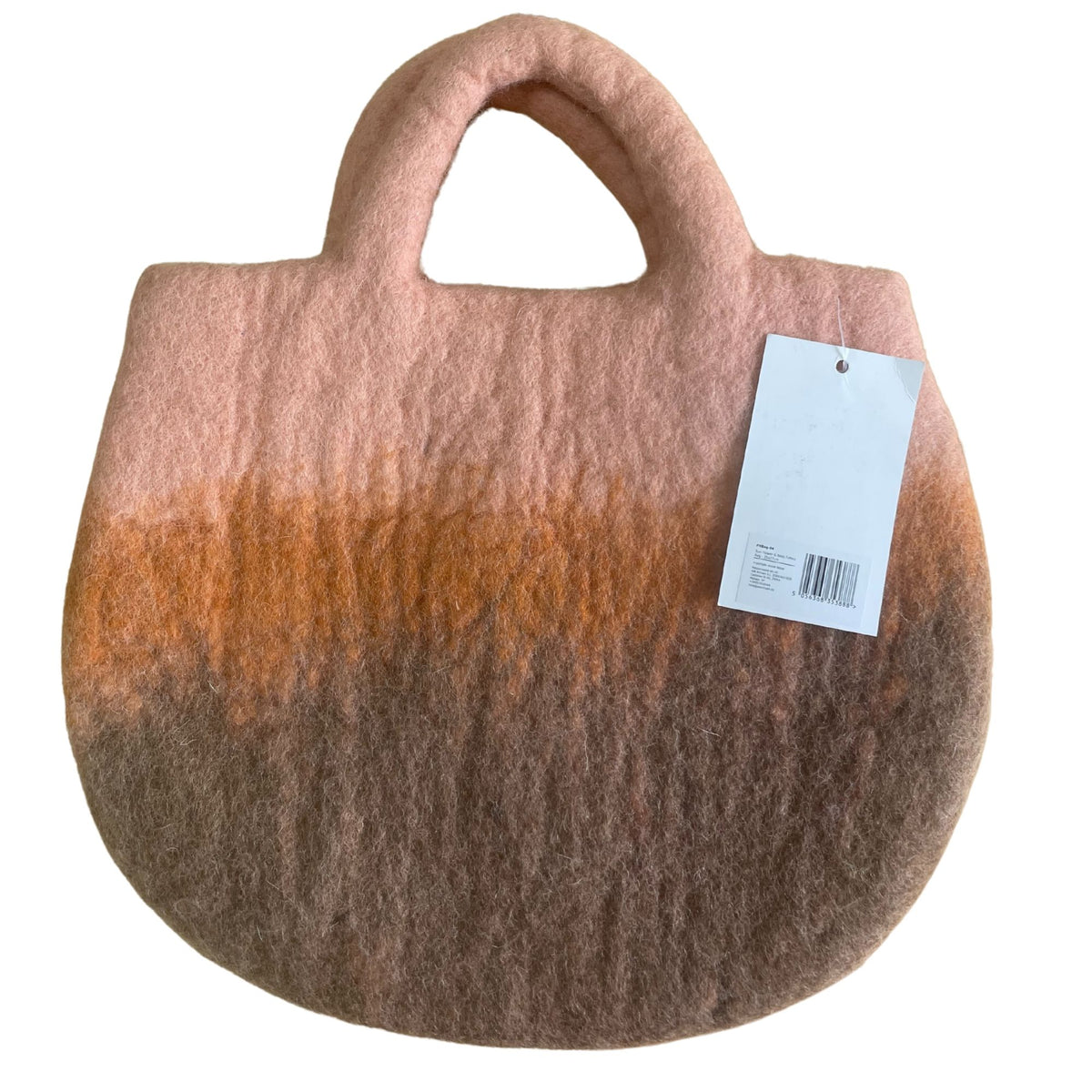 Sun Flower & Bees Felted Wool Bag - 35x27cm – view 3