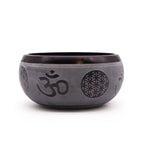 Earth Powder Singing Bowl - Om Five Buddha (16cm)