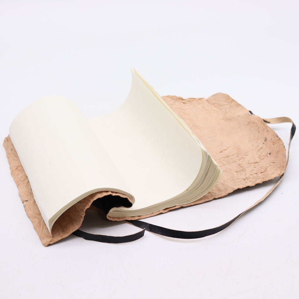 Rolled Leather Travel Notebook, Black, 96 Pages, 21x15cm – view 3