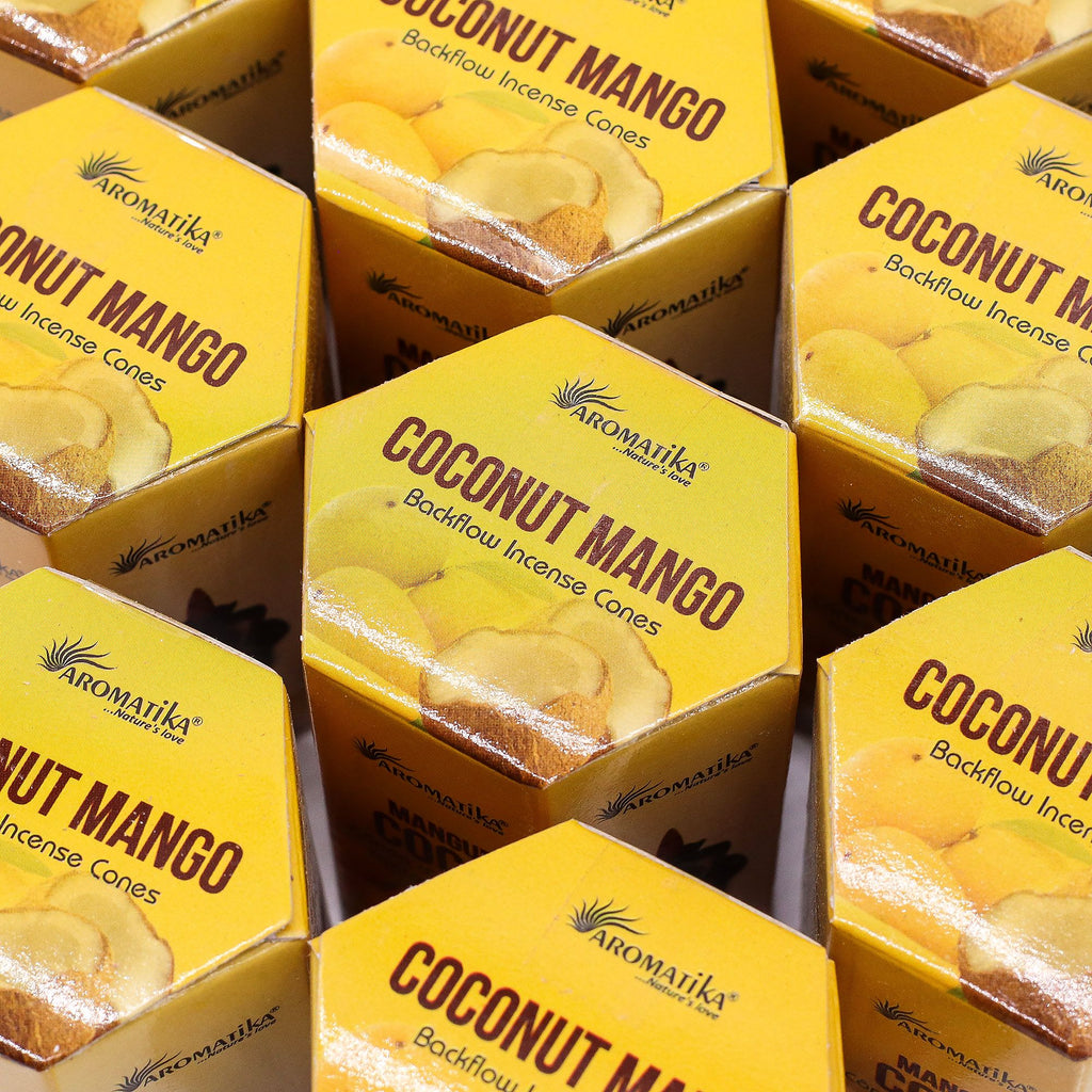 Coconut & Mango Backflow Incense Cones – Pack of 10 – view 5