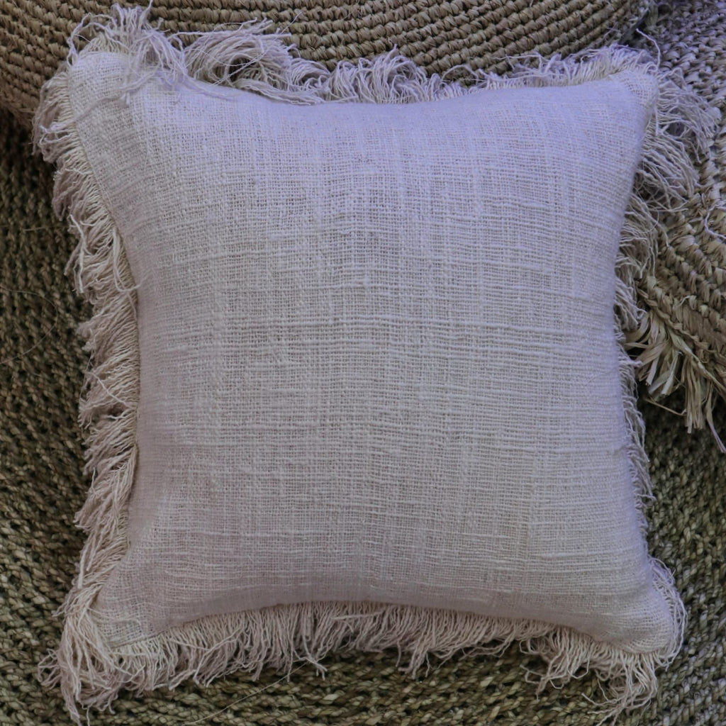 Linen Cushion Cover - Plain - 60x60cm – view 2