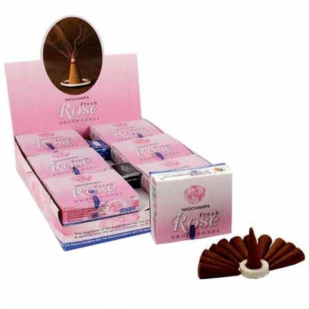 Satya Fresh Rose Dhoop Cones