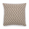 Wide Herringbone Cushion Cover, Grey, 40x40cm