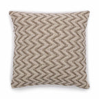 Wide Herringbone Cushion Cover, Grey, 40x40cm