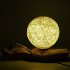 DriftGlow Lamp - Cotton Wrap Cream Shade – view 4