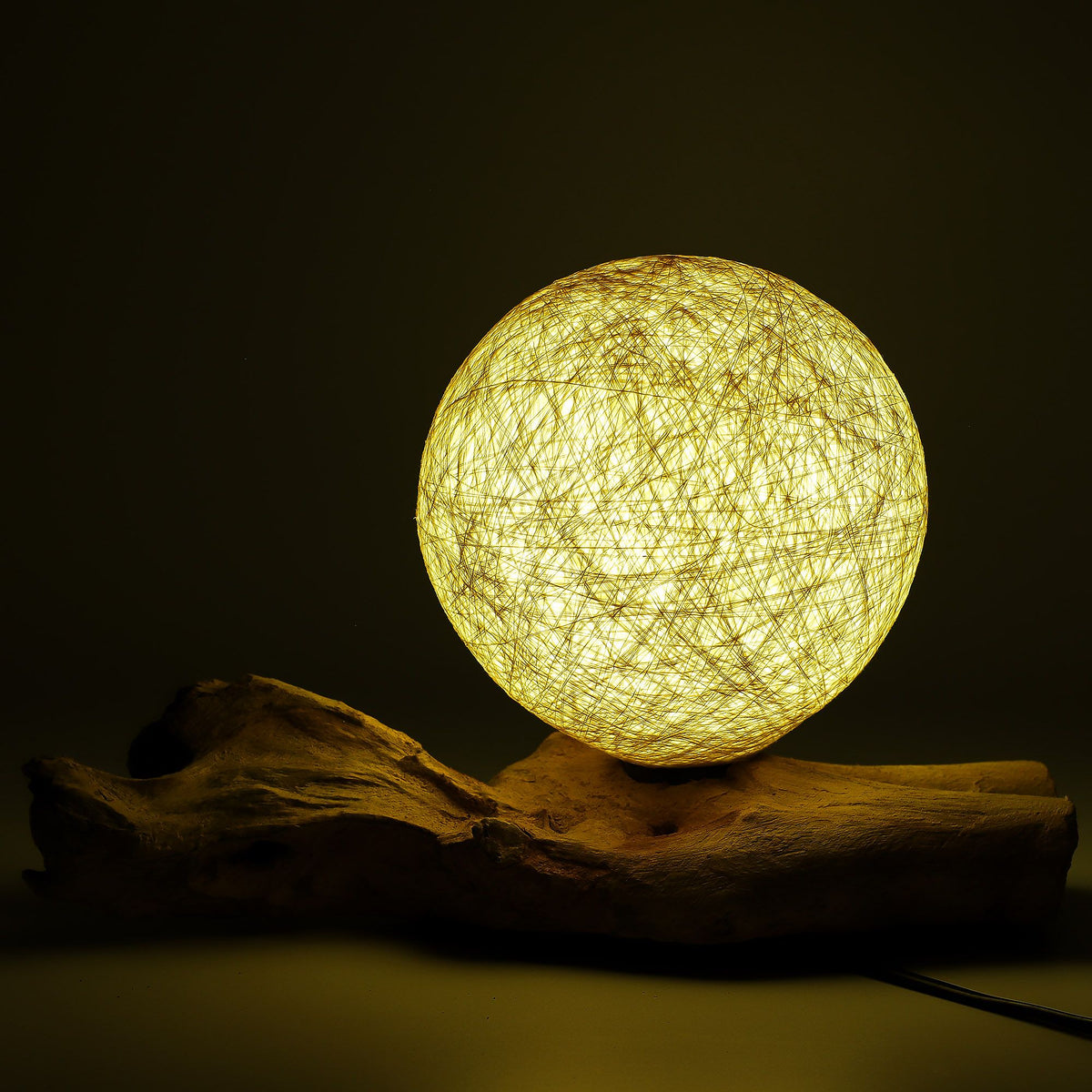 DriftGlow Lamp - Cotton Wrap Cream Shade – view 4