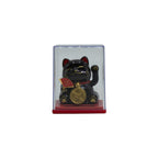 Mini Solar Money Cat in Display Box - Black