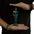 Brass Standing Buddha Statue – Medium – view 3