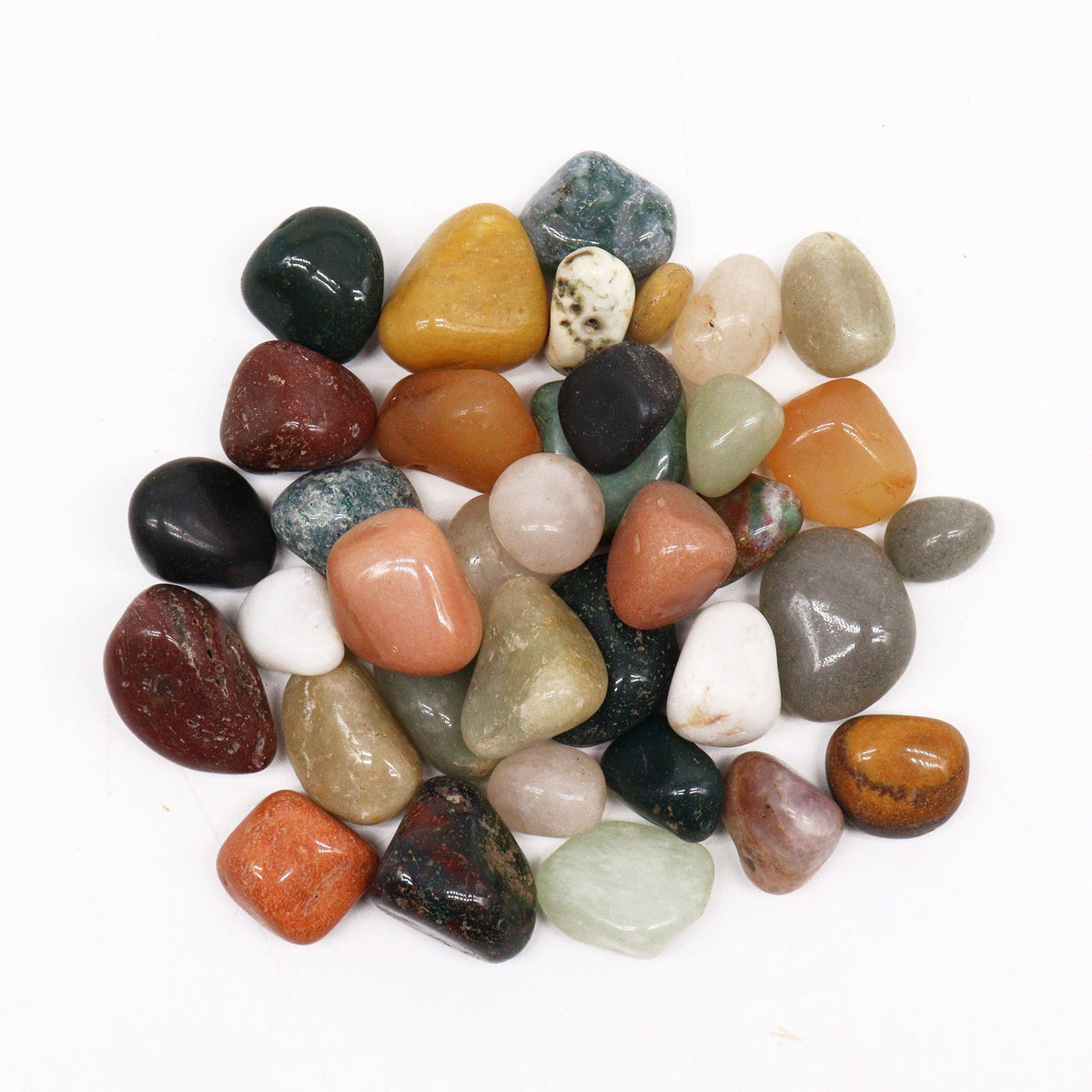 Mixed Agate Stones - 1kg Bulk Pack, 20-30mm – view 5