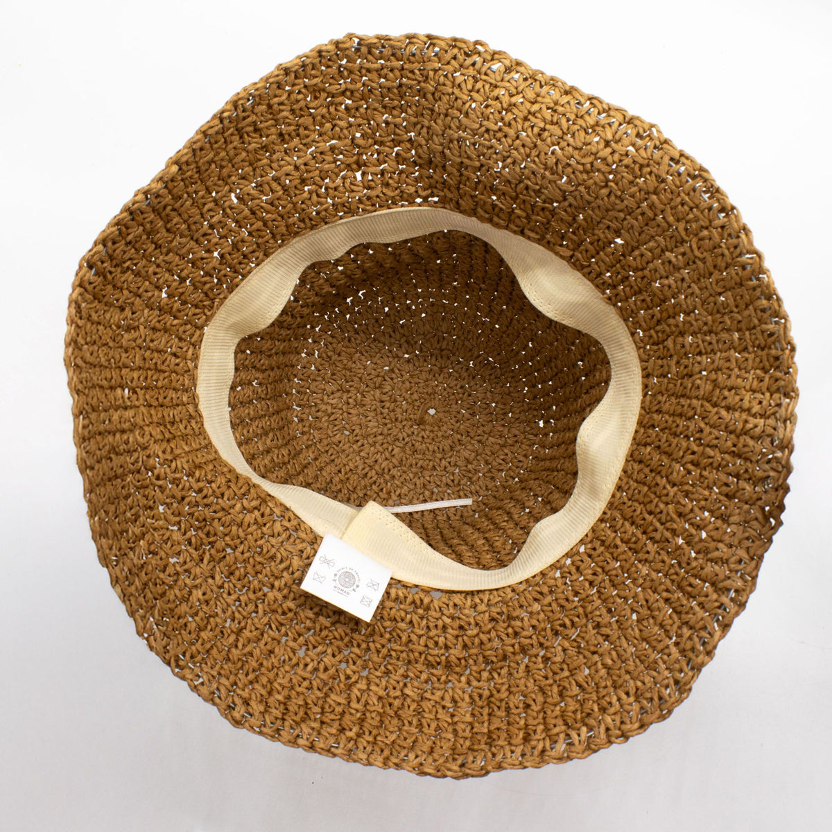 Nomad Sari Floppy Straw Sun Hat - Natural Coffee – view 6