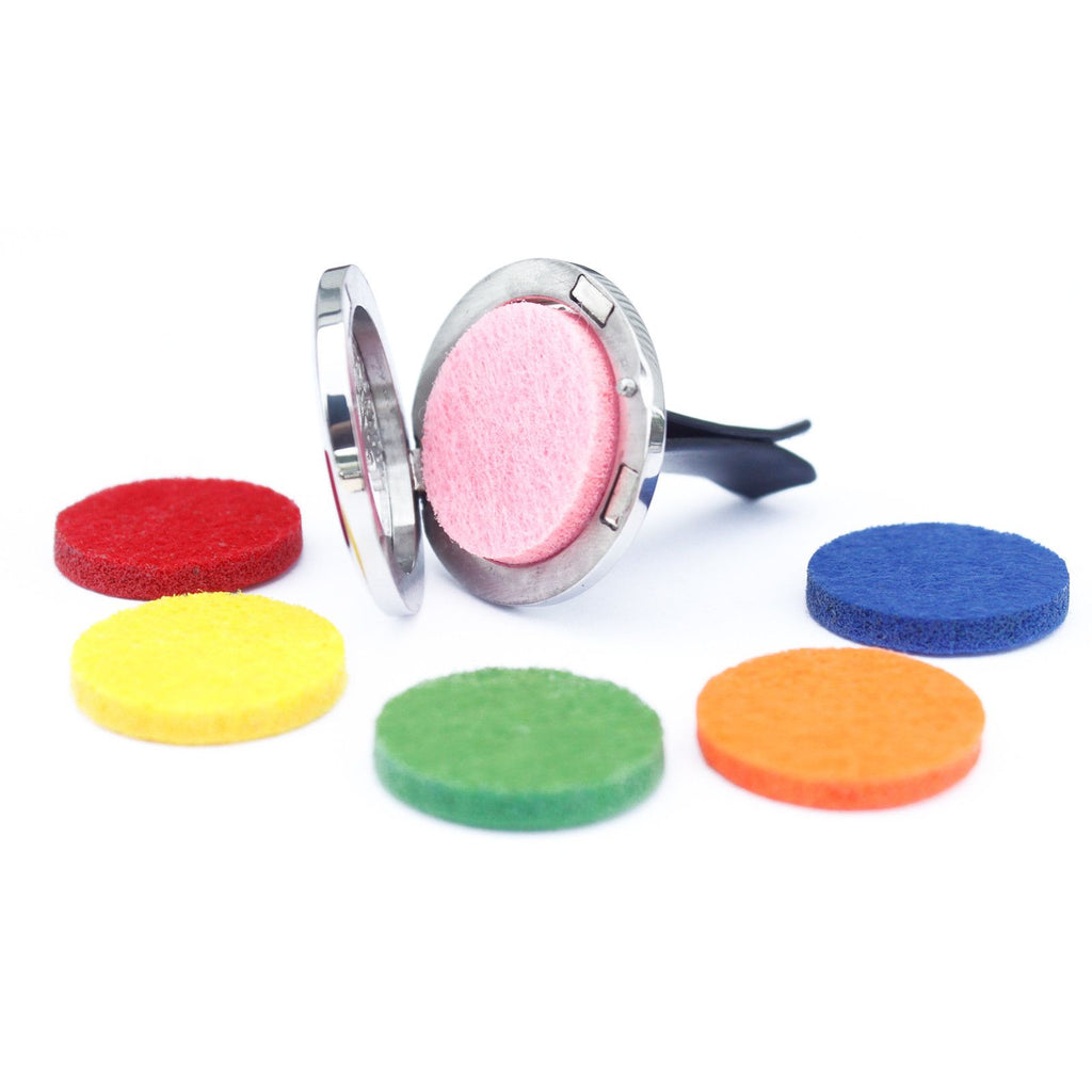 Dragonfly Car Diffuser Kit - 30mm Stainless Steel Locket – view 3