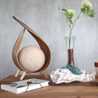 Molten Glass Vase on Whitewash Wood - Medium – view 5