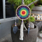 Medium Rainbow Dream Catcher - Elemental Spirits – view 8