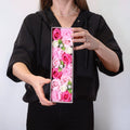 Long Soap Flower Gift Box - Baby Blessings Pink